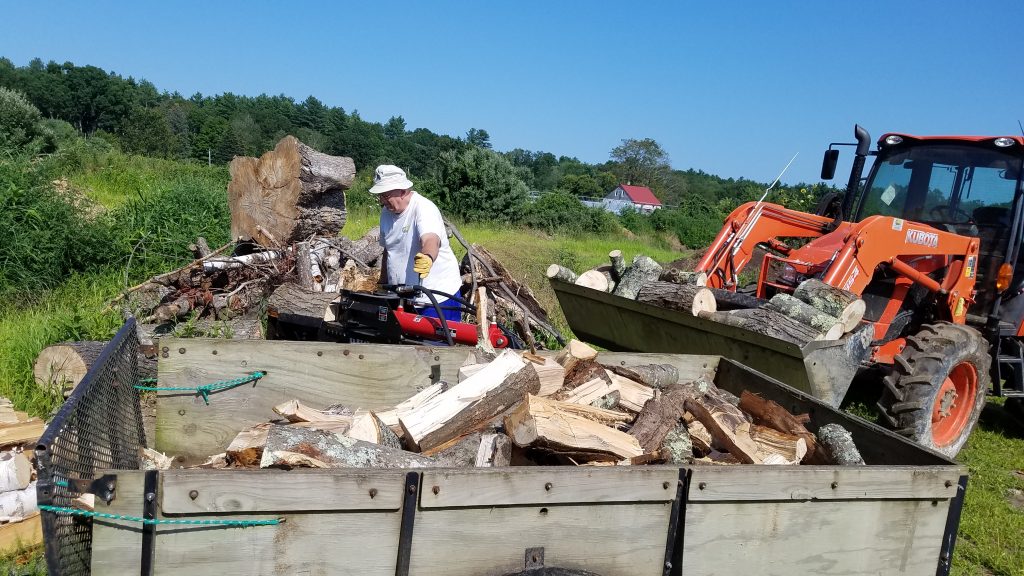 Cord Wood sold per 1/3 cord Lewis Farm Concord